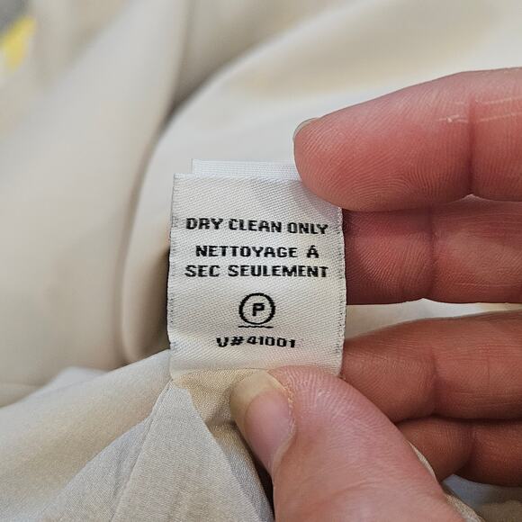 Diane Von Furstenberg Lace Up Henna Diamonds Dress Size 4 Yellow Fit & Flare - Picture 13 of 16